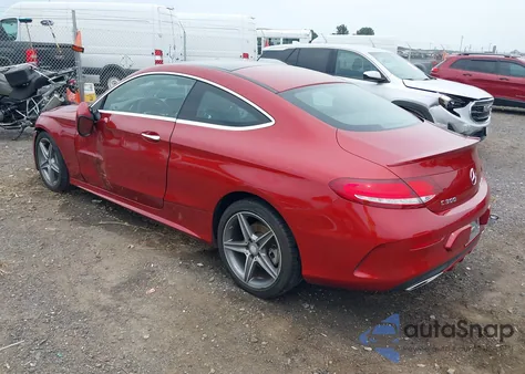 2017 Mercedes-Benz C 300 from USA, damaged, VIN WDDWJ4JB1HF411033